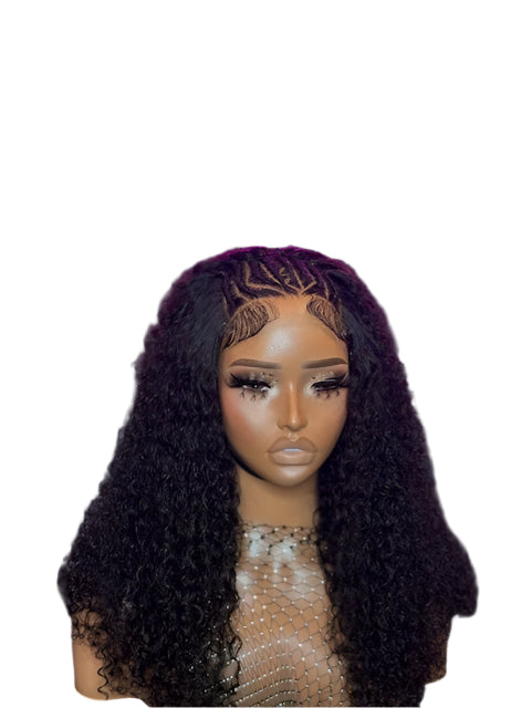 Freda – Burmese Curly 5x5HD Lace Human Hair Closure 18"