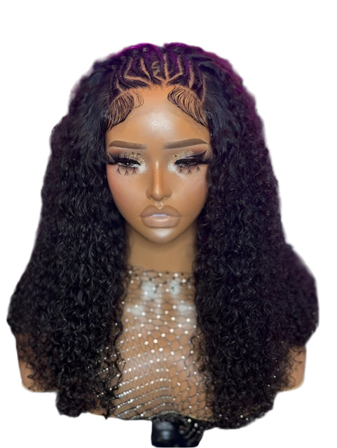 Freda – Burmese Curly 5x5HD Lace Human Hair Closure 18"