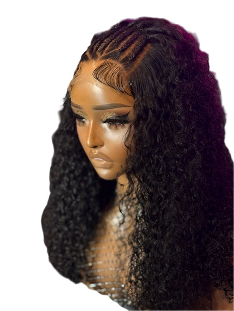 Freda – Burmese Curly 5x5HD Lace Human Hair Closure 18"
