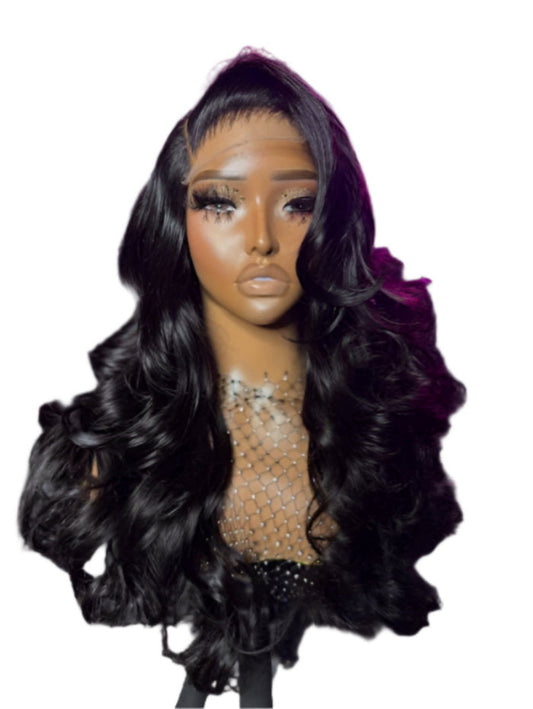 Sasha” – Brazilian Body Wave 4x4 Transparent Lace Human Hair Closure Human Hair