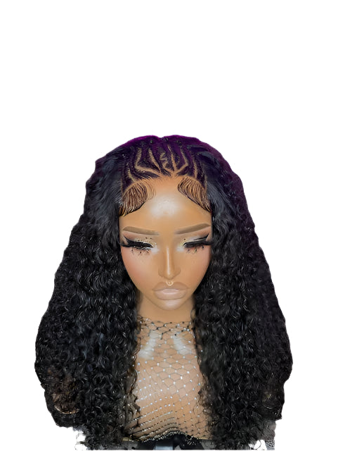 Freda – Burmese Curly 5x5HD Lace Human Hair Closure 18"